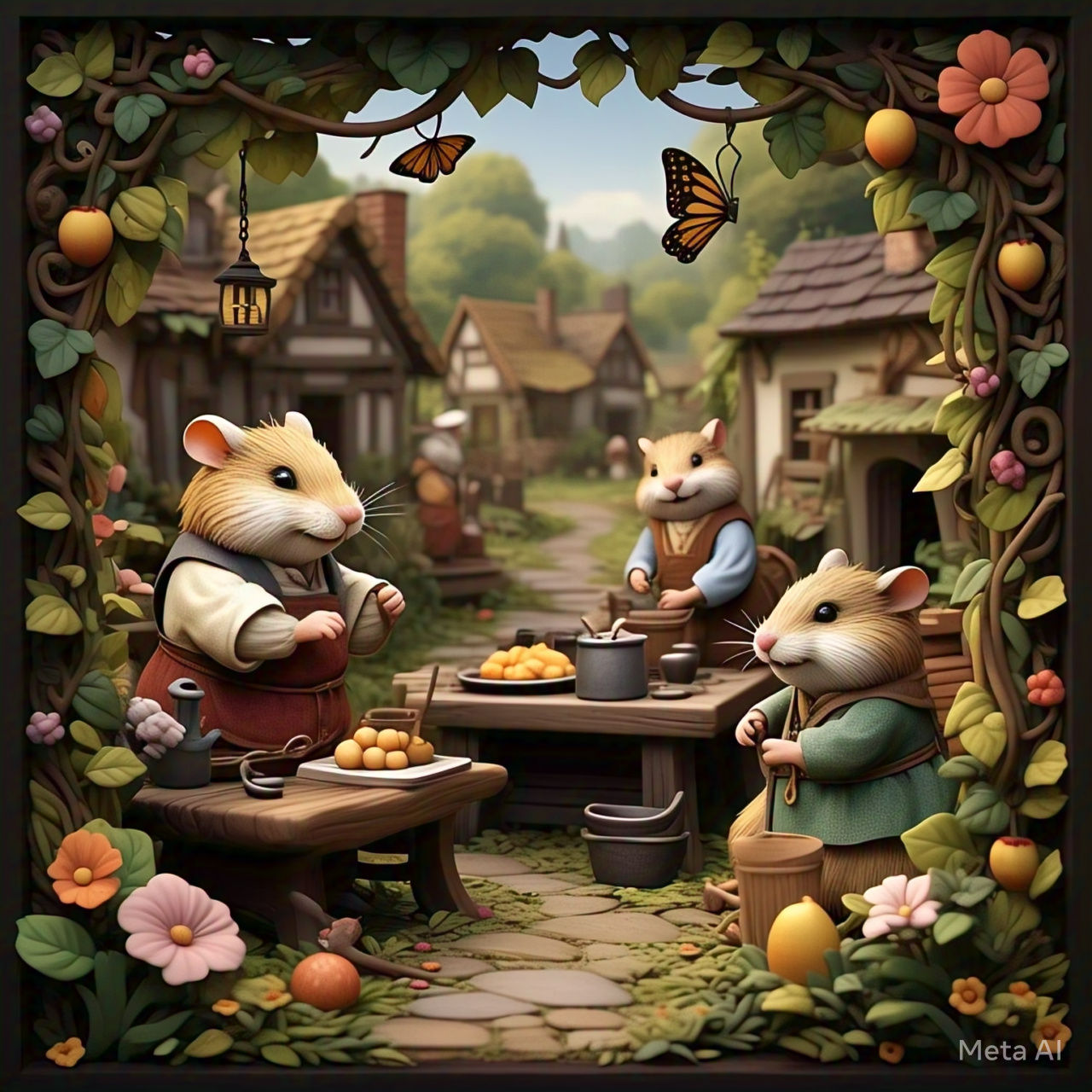 🐹 Happy Hamsters 🧡 B03