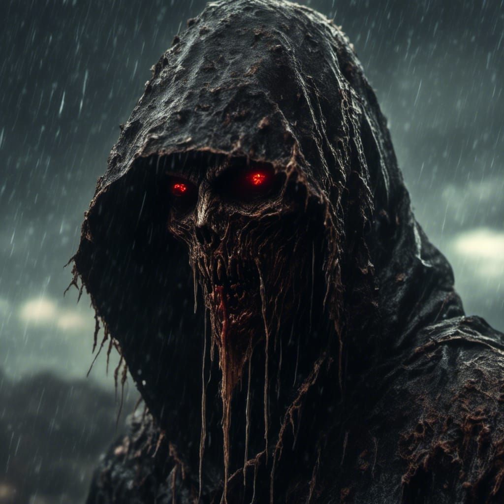 Zombie in the Rain