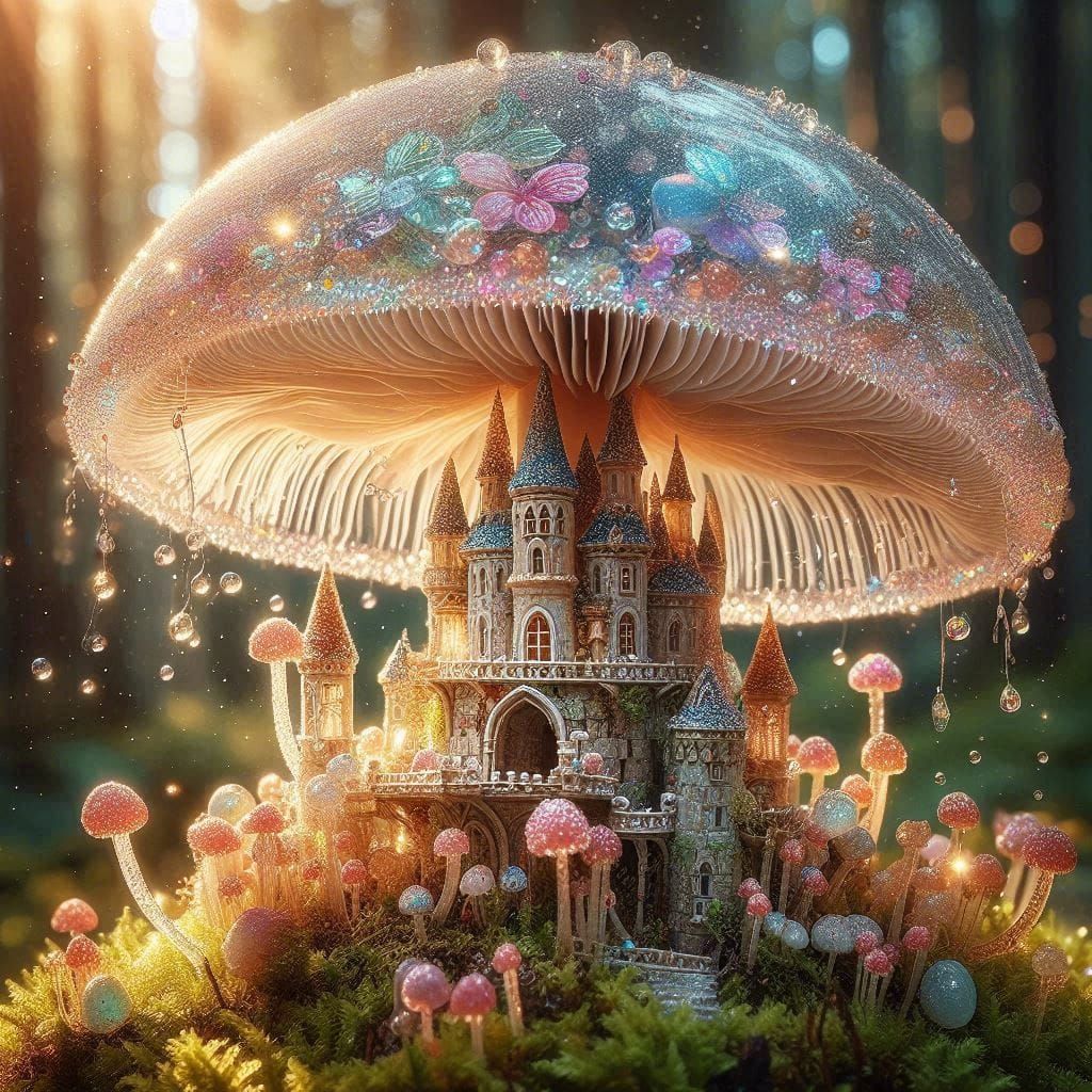Mushroom Kingdom  by @Rosie