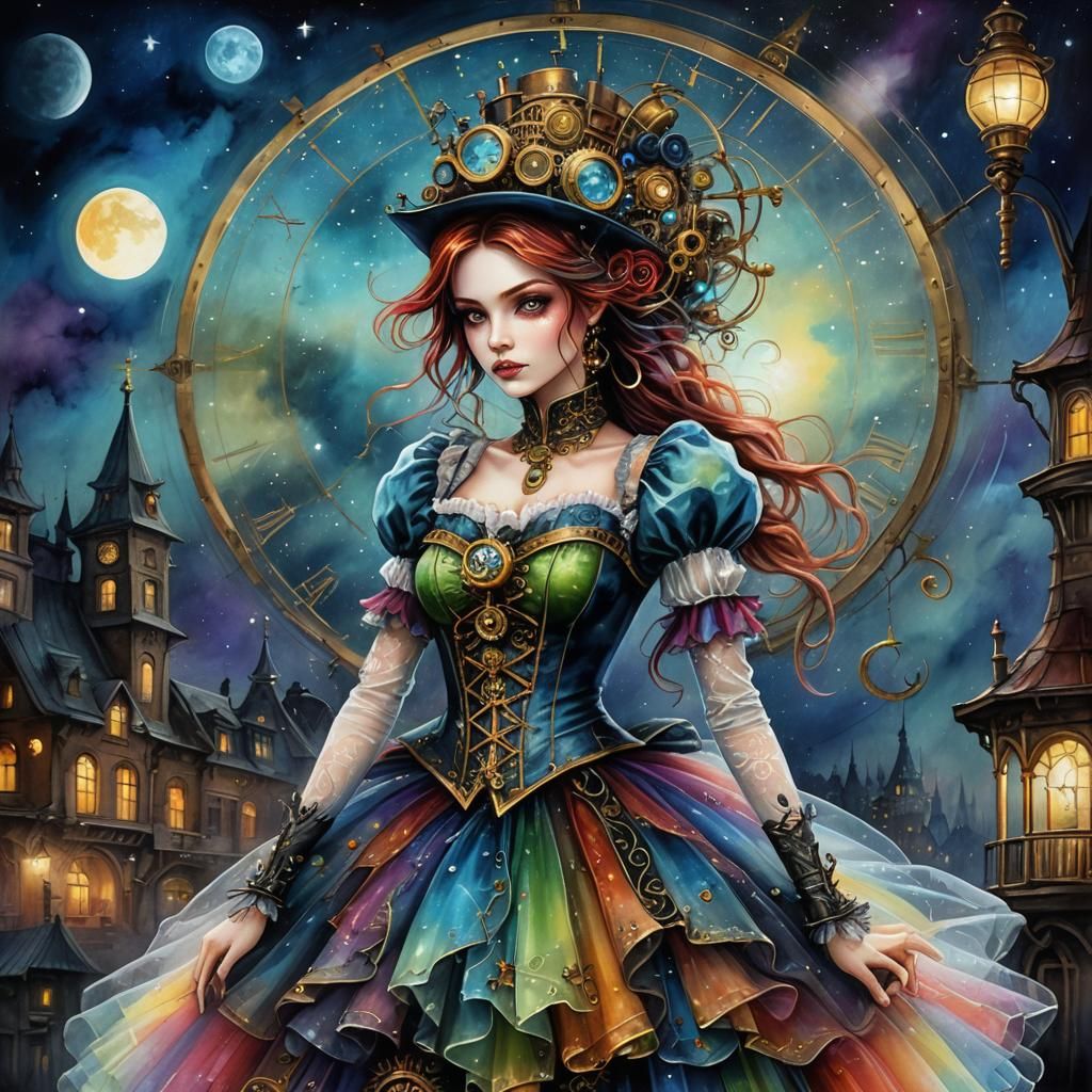 Steampunk Tulle Series - 12