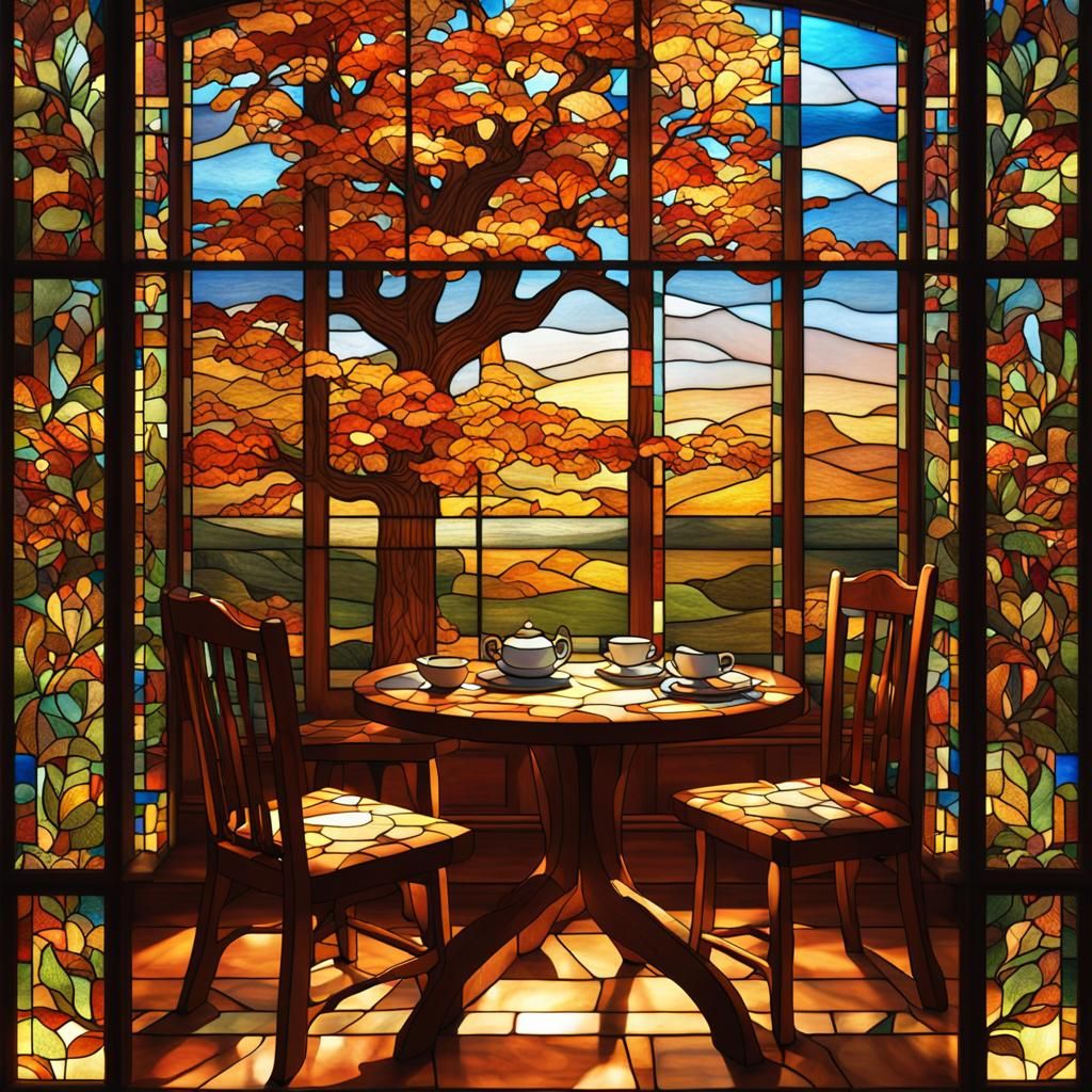 Breakfast nook  by @V