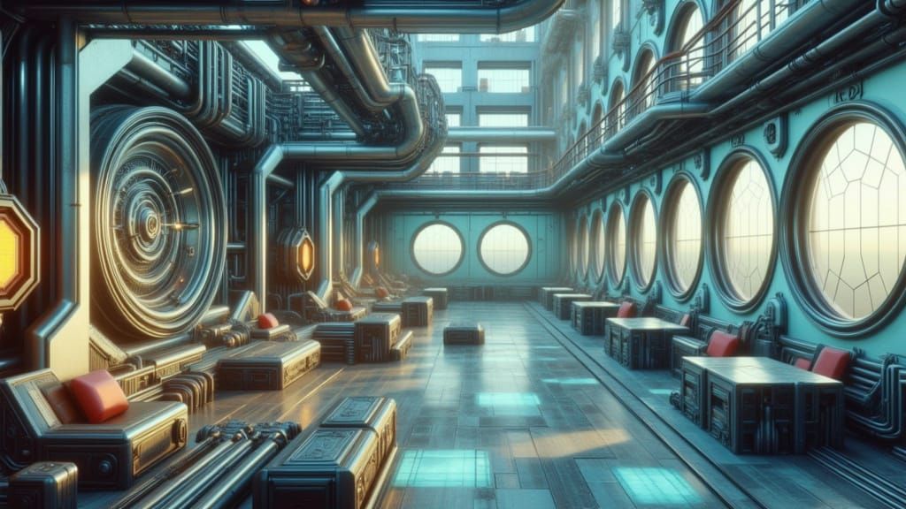 A facility <lora:Crystal Rust V1:1.0>