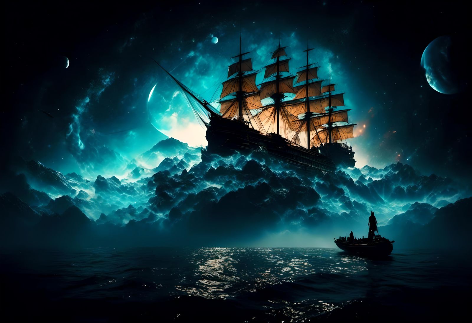 the high seas  by @doomflower