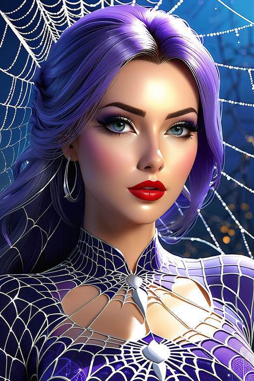Purple Spiderwomen