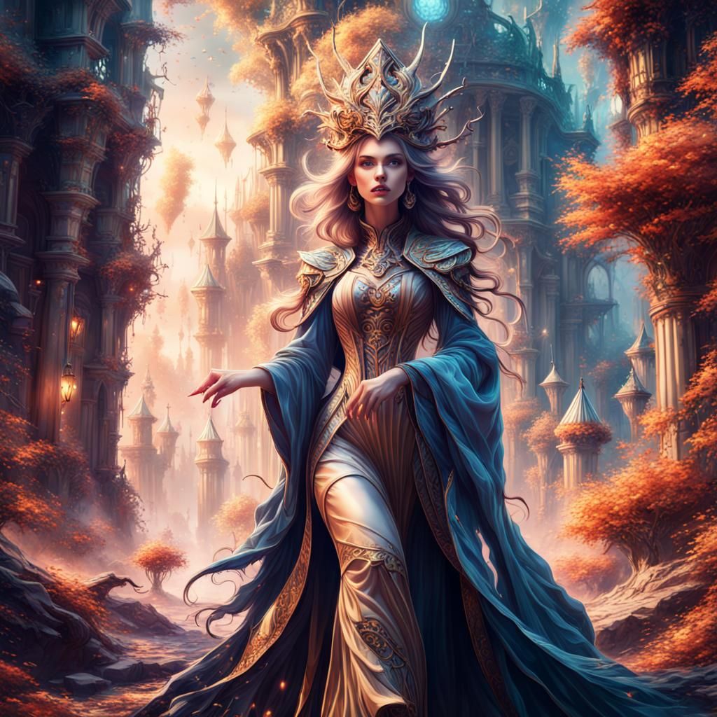 Autumn Woman
