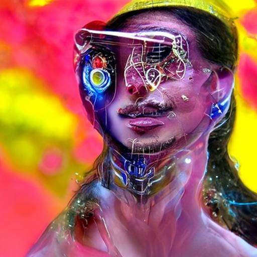 I asked the AI what it looked like in the cosmic art style