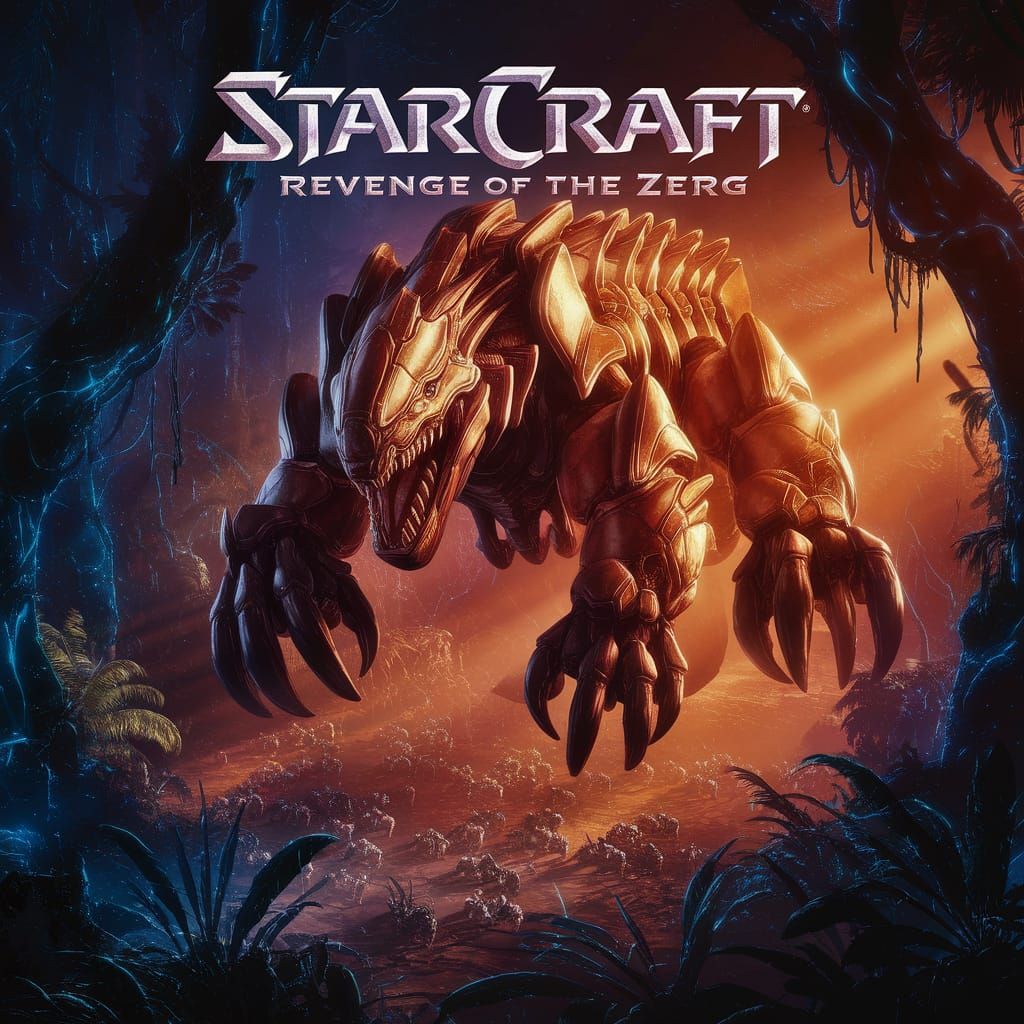 Video Game Cover: "Starcraft: Revenge of the Zerg"   by @Morphesius 
