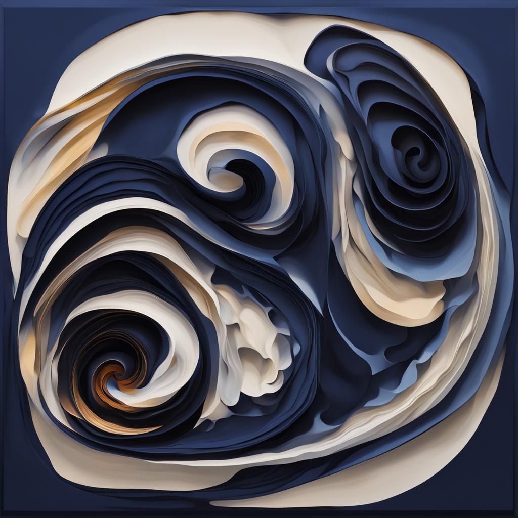 Mournful Farewell organic forms, energy, assembled, layered, depth ...