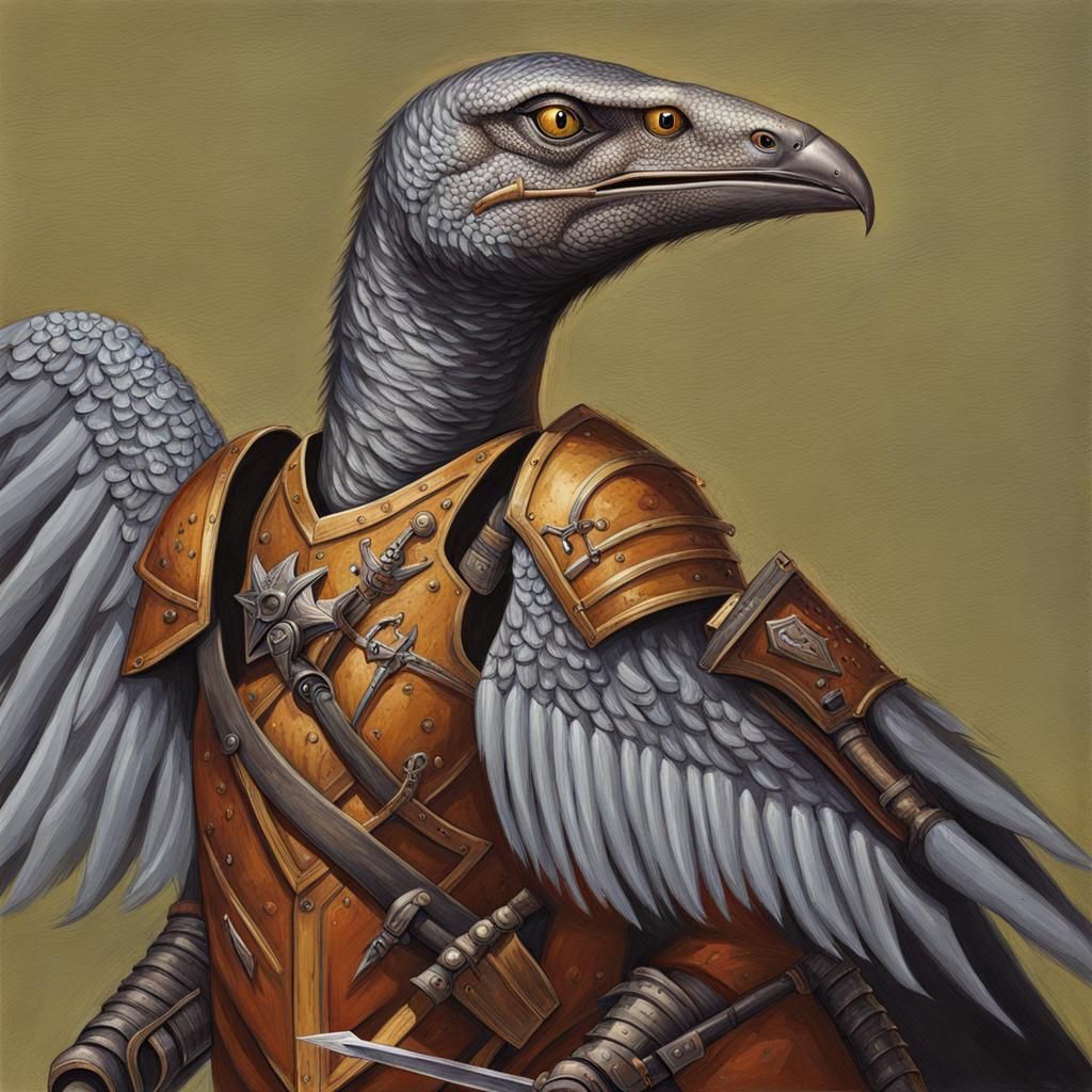 Knight of the Veloceraptor Crusade.