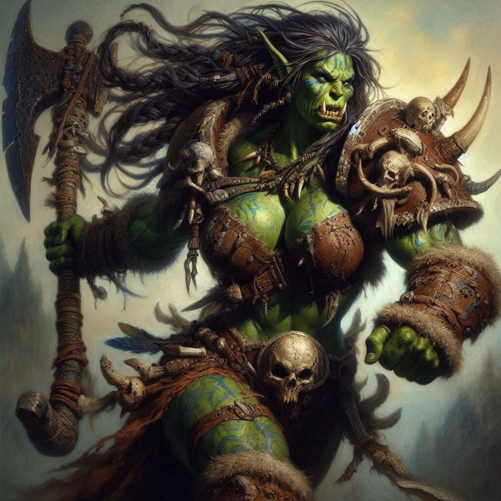 "Her life for the Horde"