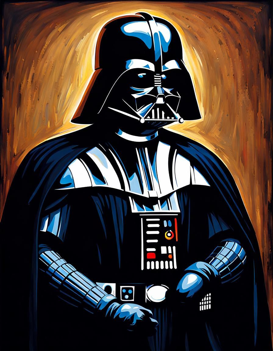 Darth Vader Smile - AI Generated Artwork - NightCafe Creator