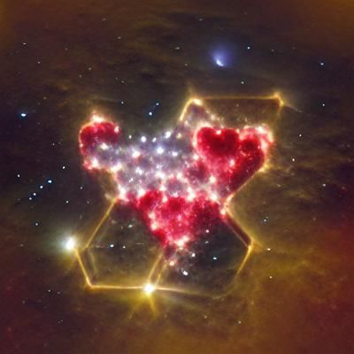Star Cluster Heart