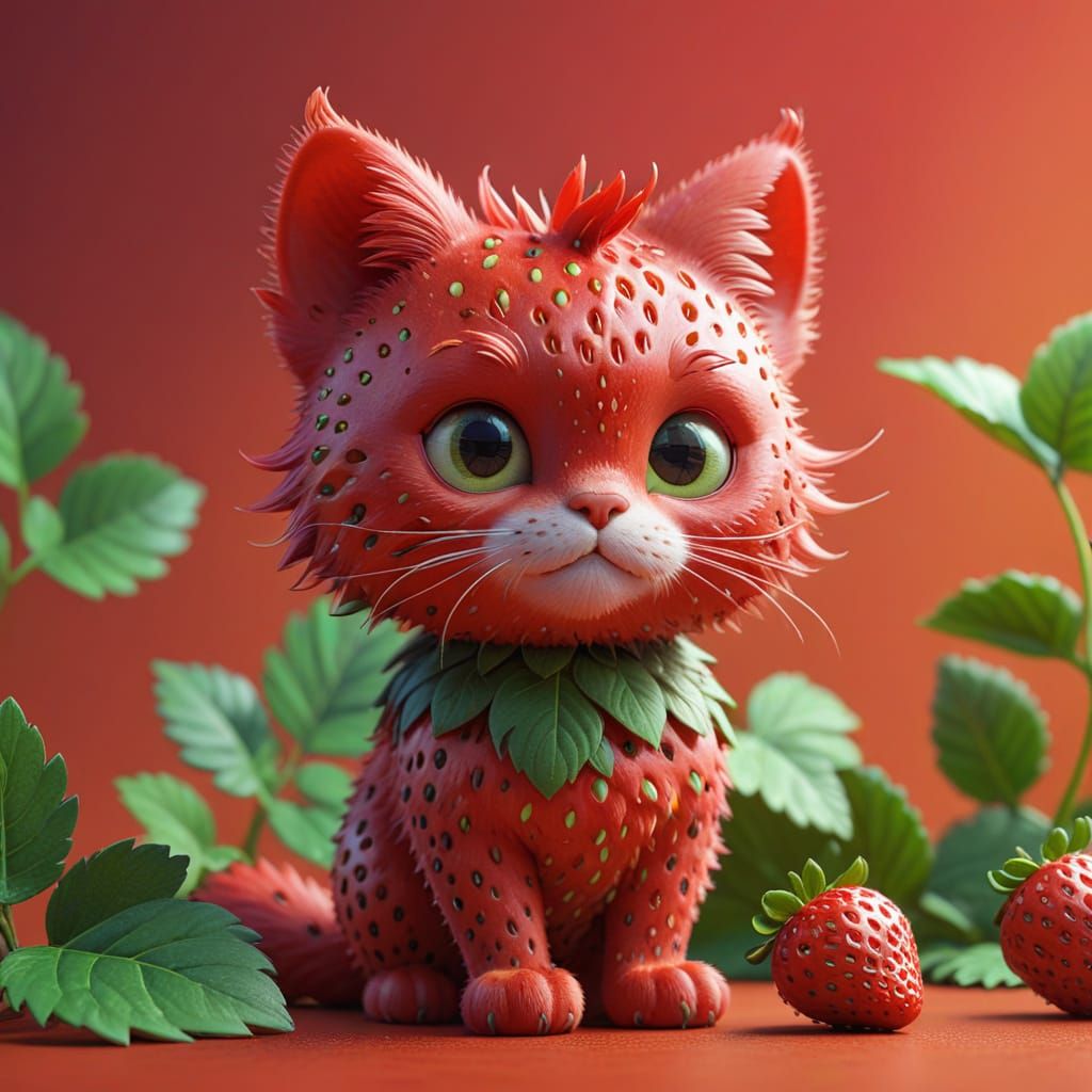 Meowberry  by @Heleanna