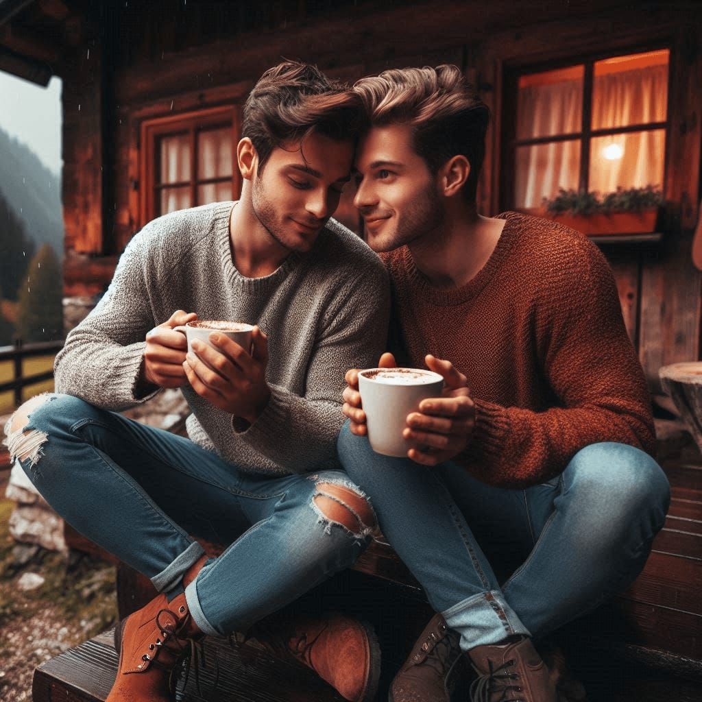 Hot cocoa after the rain