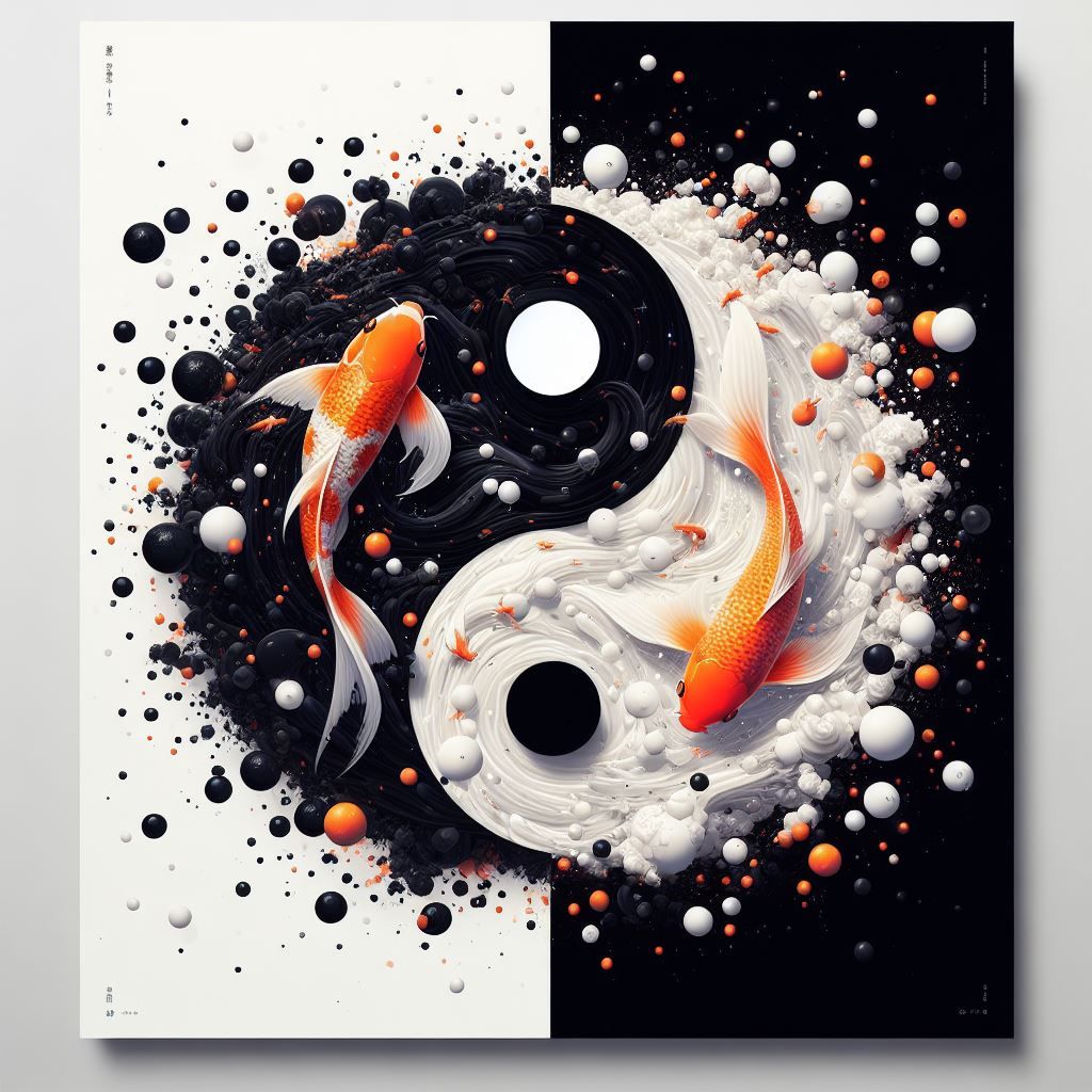 Ying Yang Koi