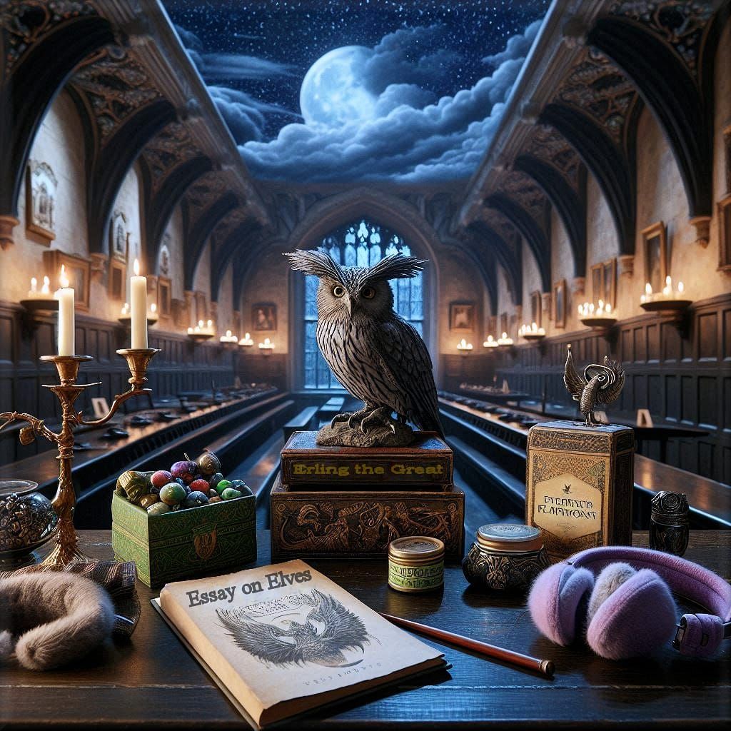 Enchanted Ceiling, Every Flavour Beans, Earmuffs, Errol the ...