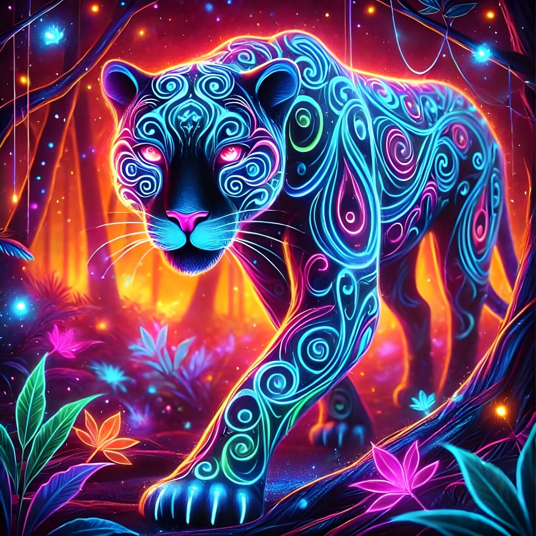 Neon Panther