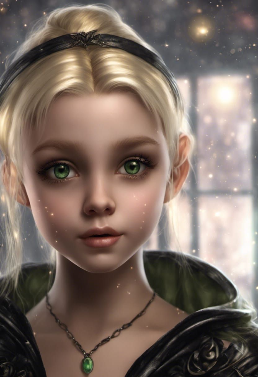 Blonde Cute Girl - AI Generated Artwork - NightCafe Creator