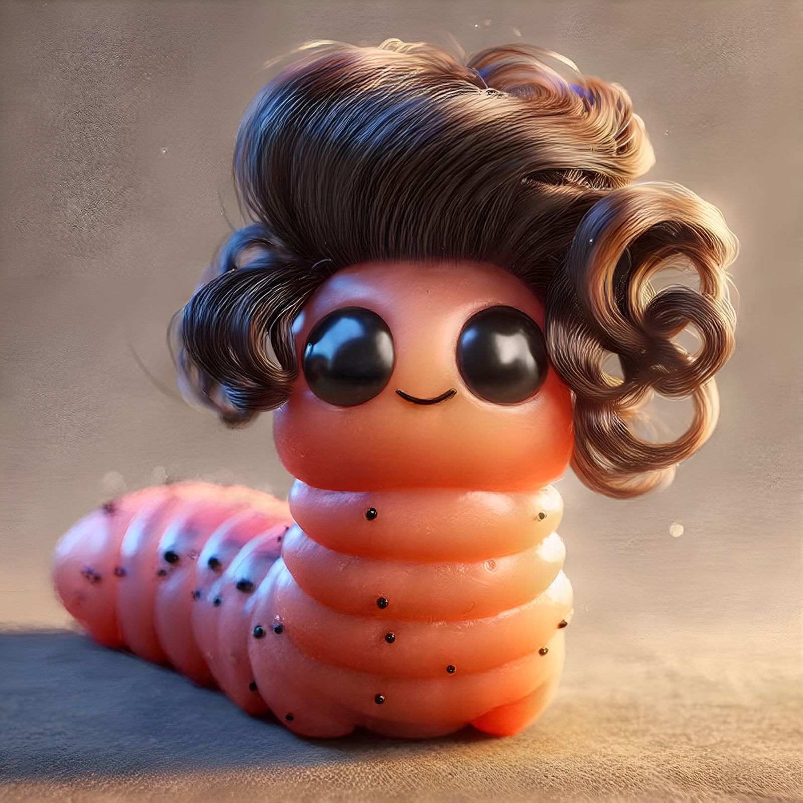 Norm, the Worm with a Perm