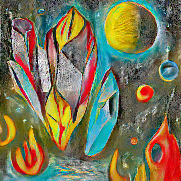 Fire crystal of space,Elmore