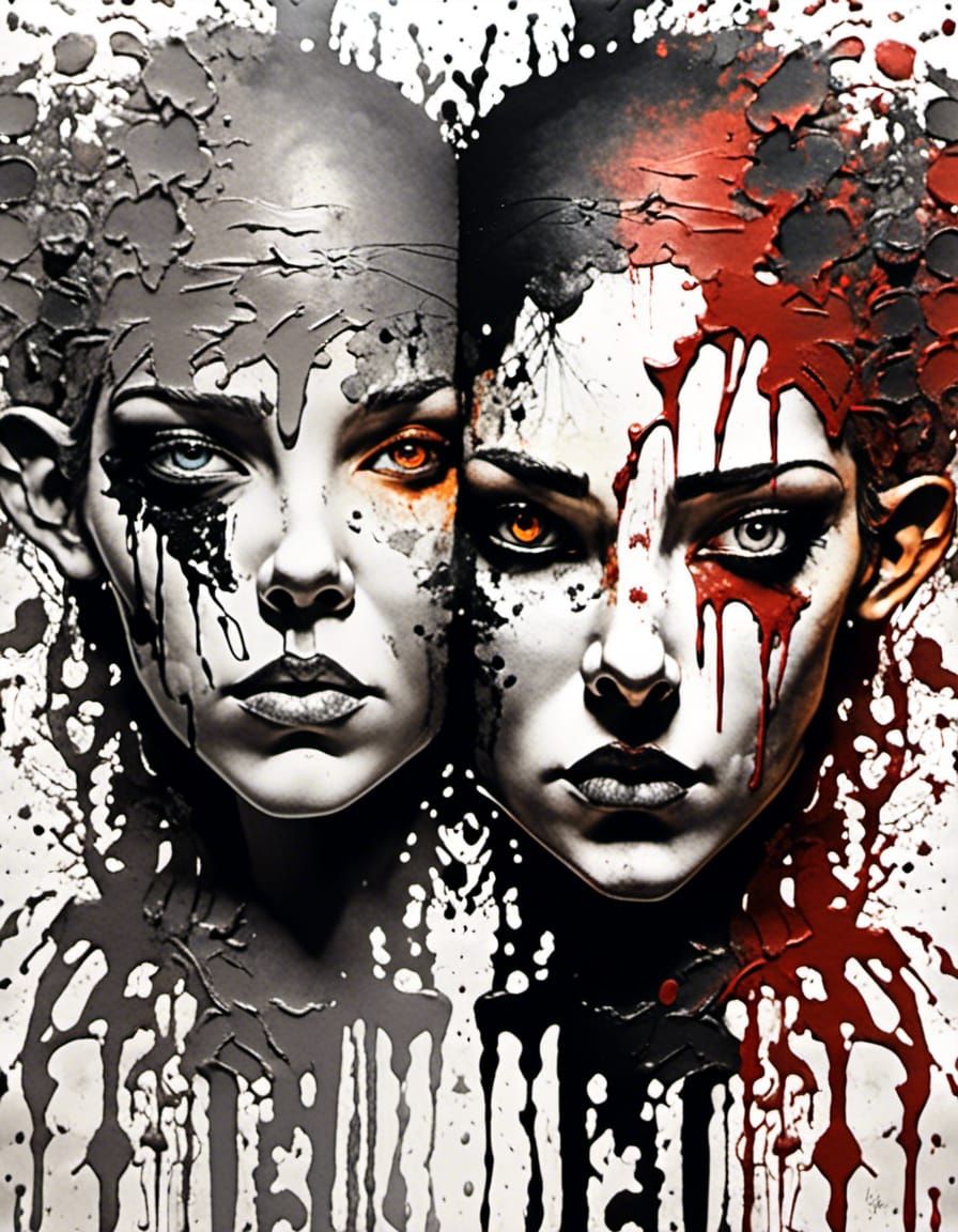 Broken Mind - AI Generated Artwork - NightCafe Creator