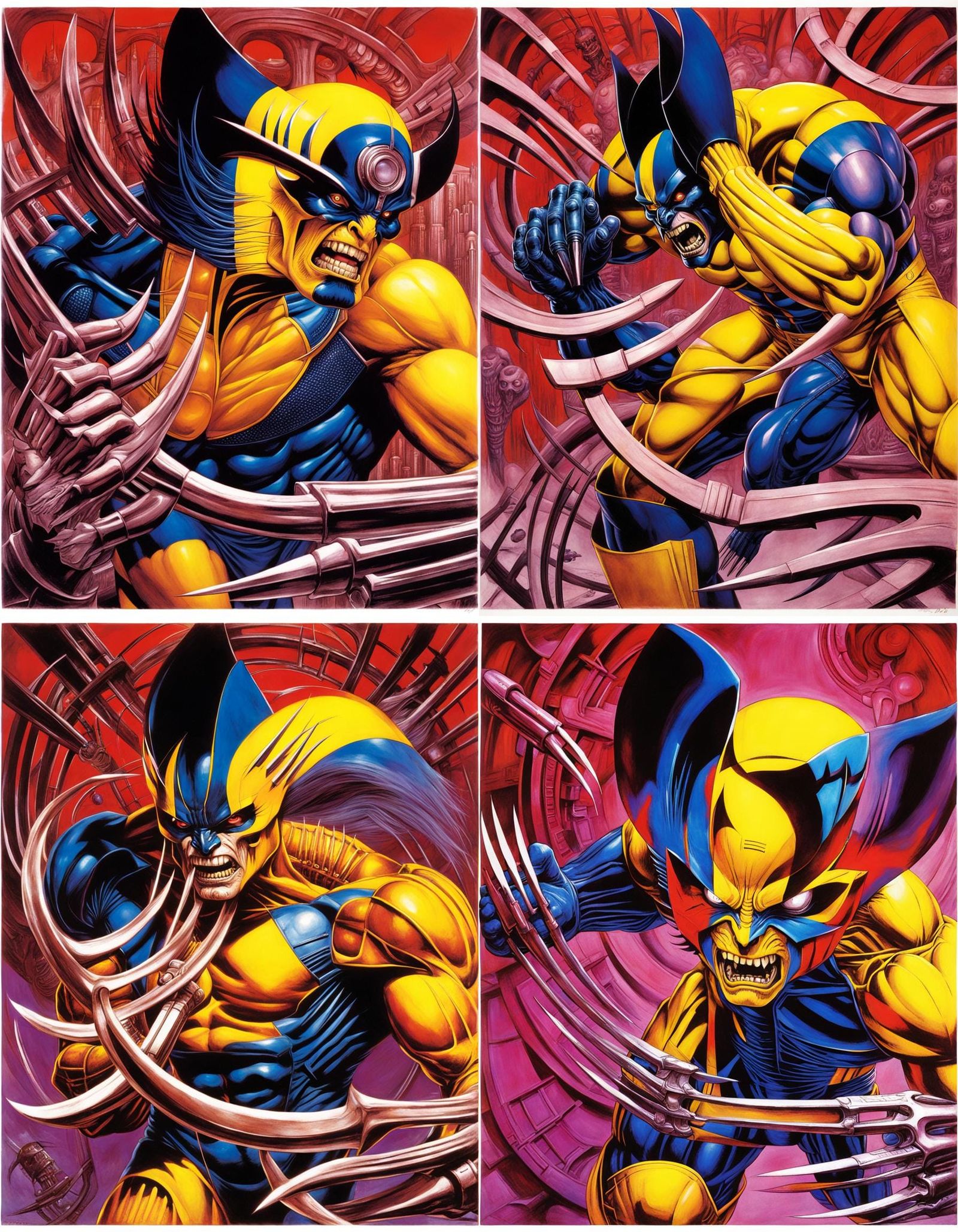 Wolverine by H.R. Giger