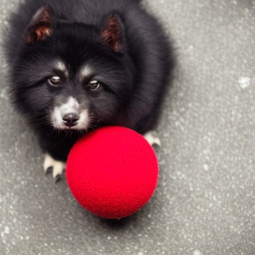 I don't know if it's a dog or a raccoon, but I'm going to br...