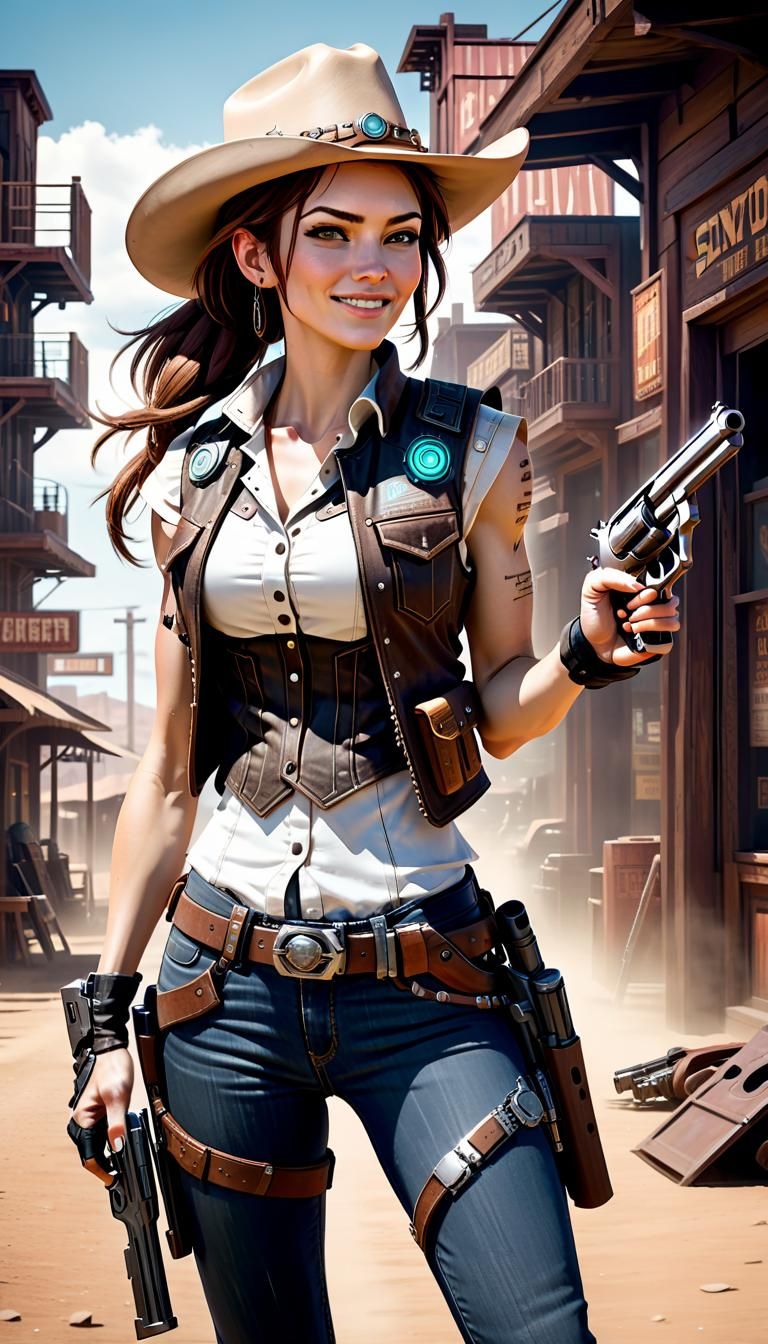 Female Gunslinger 1