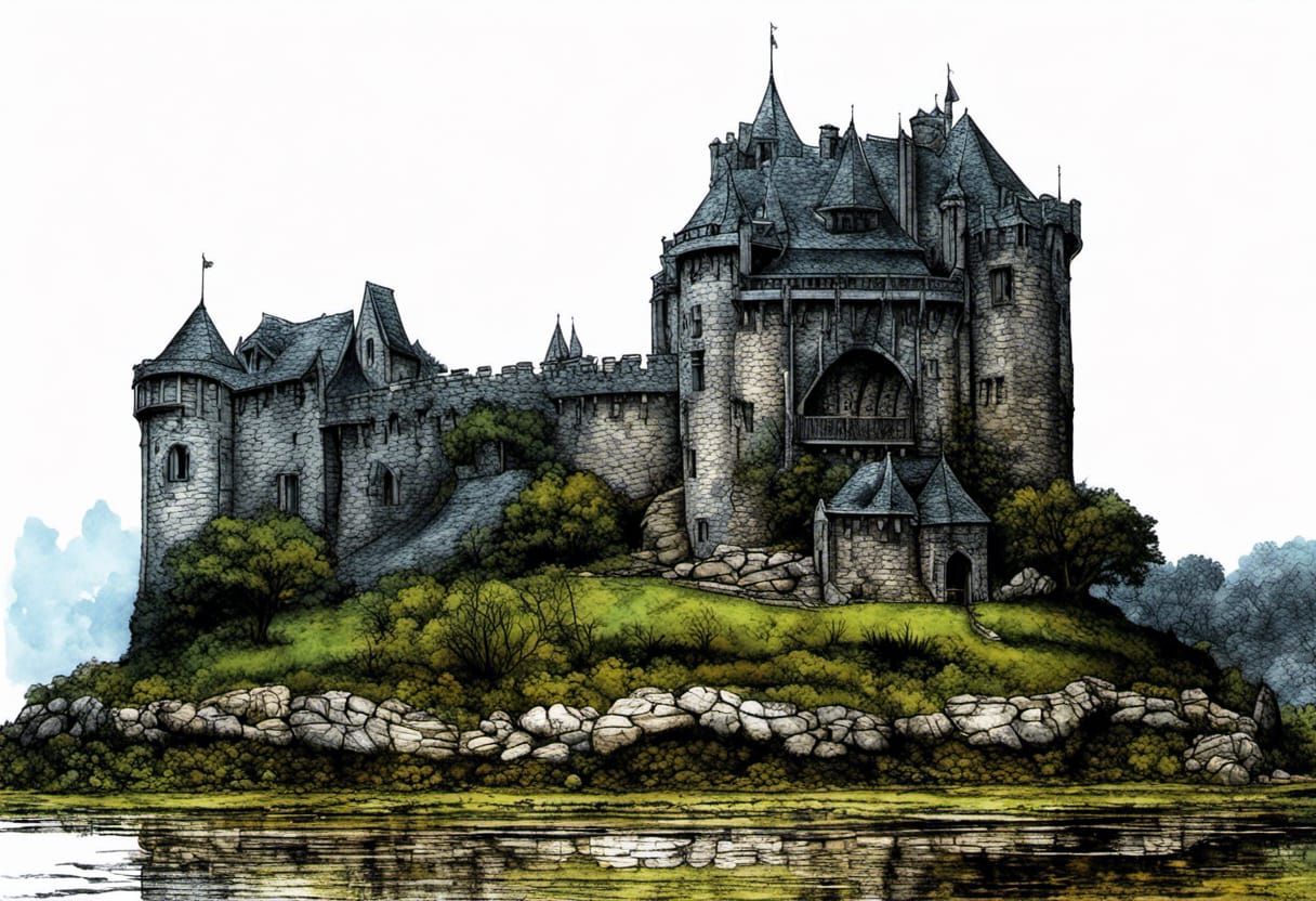 Castle in the Scottish Highlands