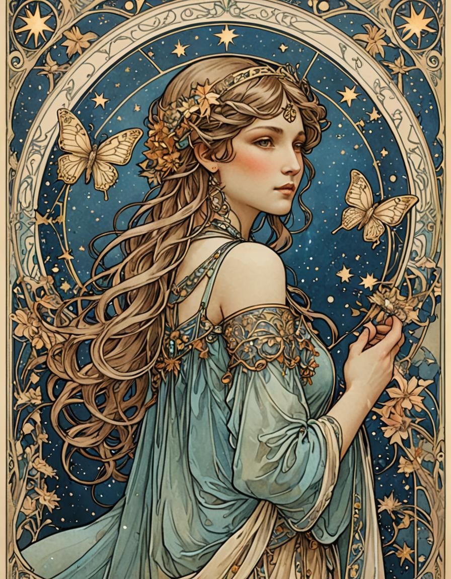 Tarot Card: The Lady Of Dreams