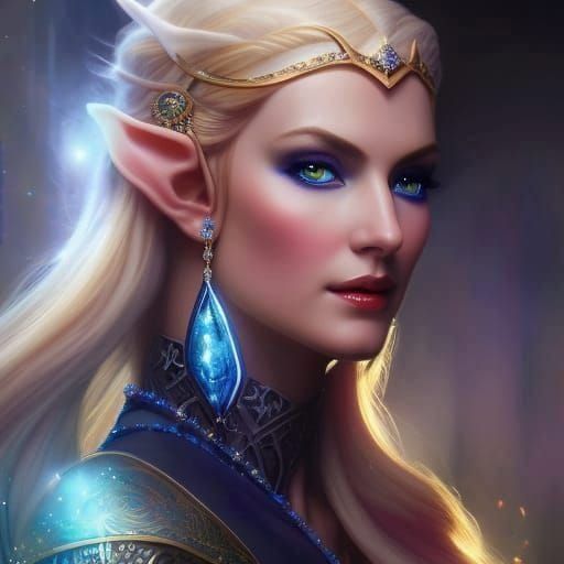 High Elf  by @Swiss Army Squid