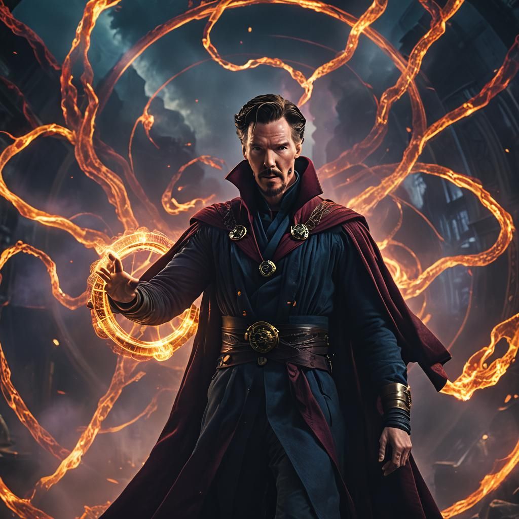 Dormammu, I'm here to bargain - AI Generated Artwork - NightCafe Creator