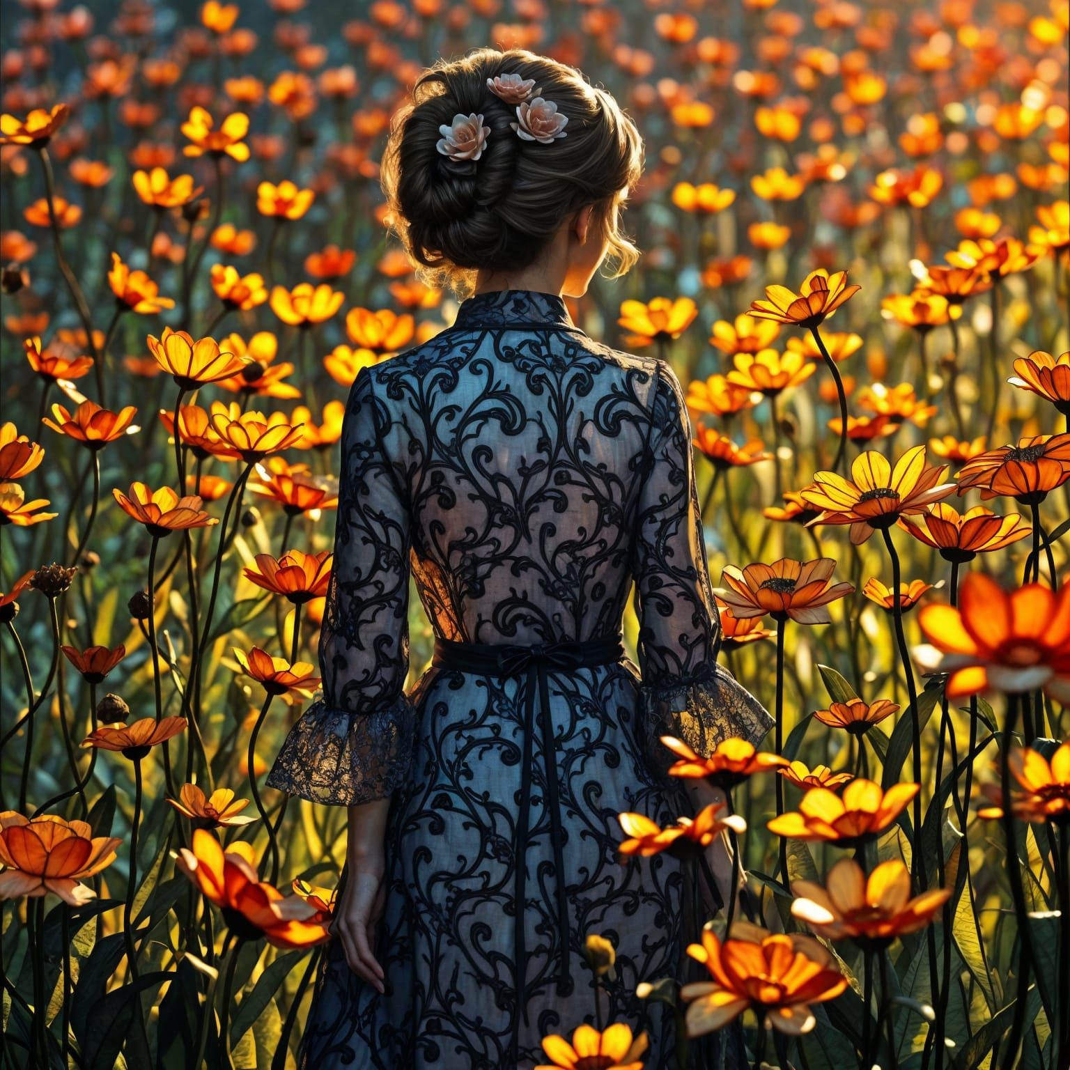 Stained glass garden  by @Mike Ritchie