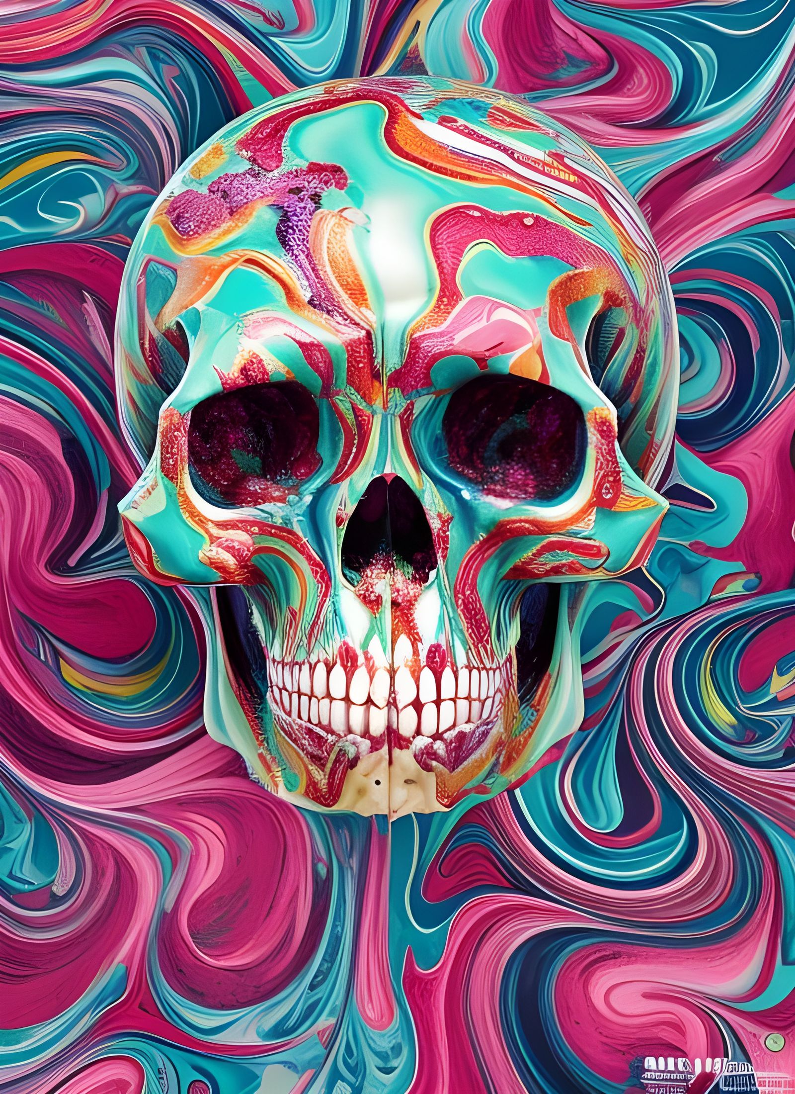 cool skull backgrounds for girls
