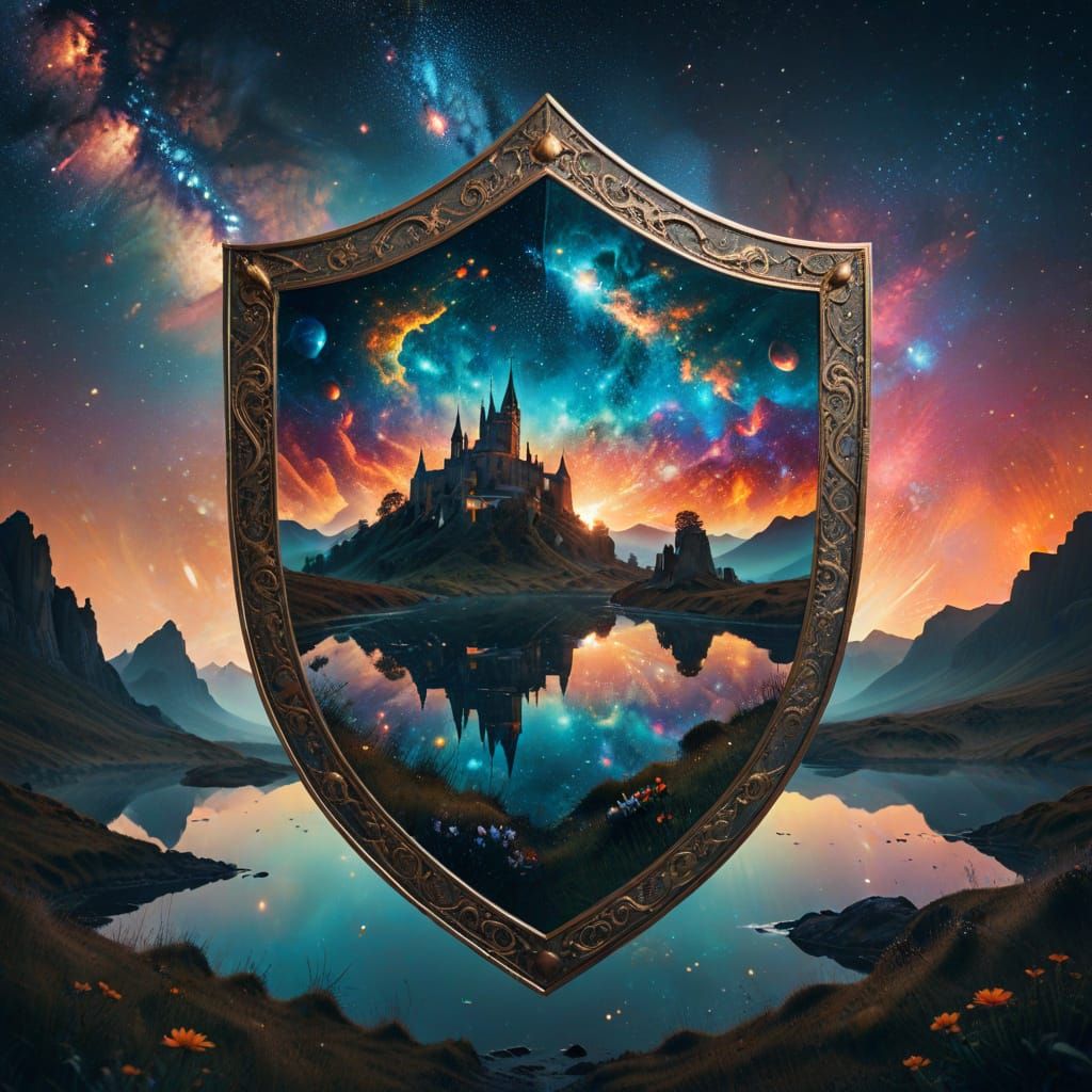 Magical Castle Shield.  by @proofman