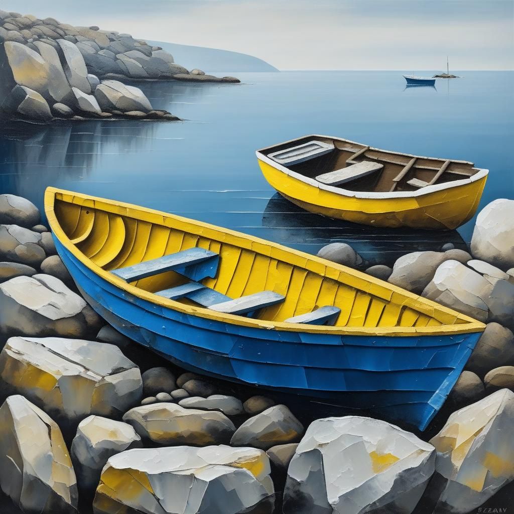 Boats on the shore