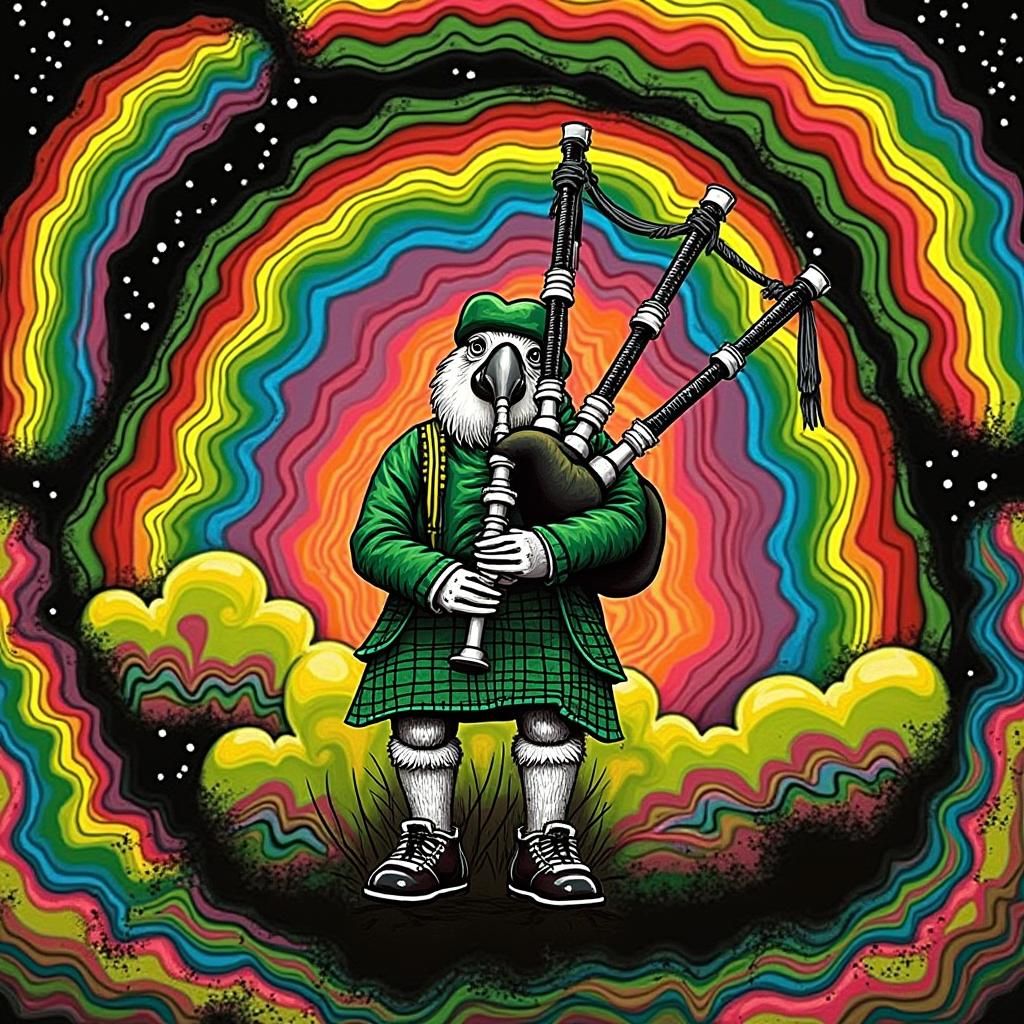 President Lincoln made of Fireworks 