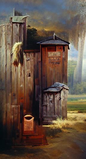  outhouse matte painting