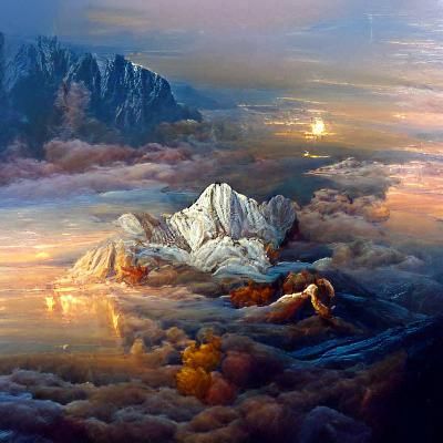 Mount Olympus at dawn