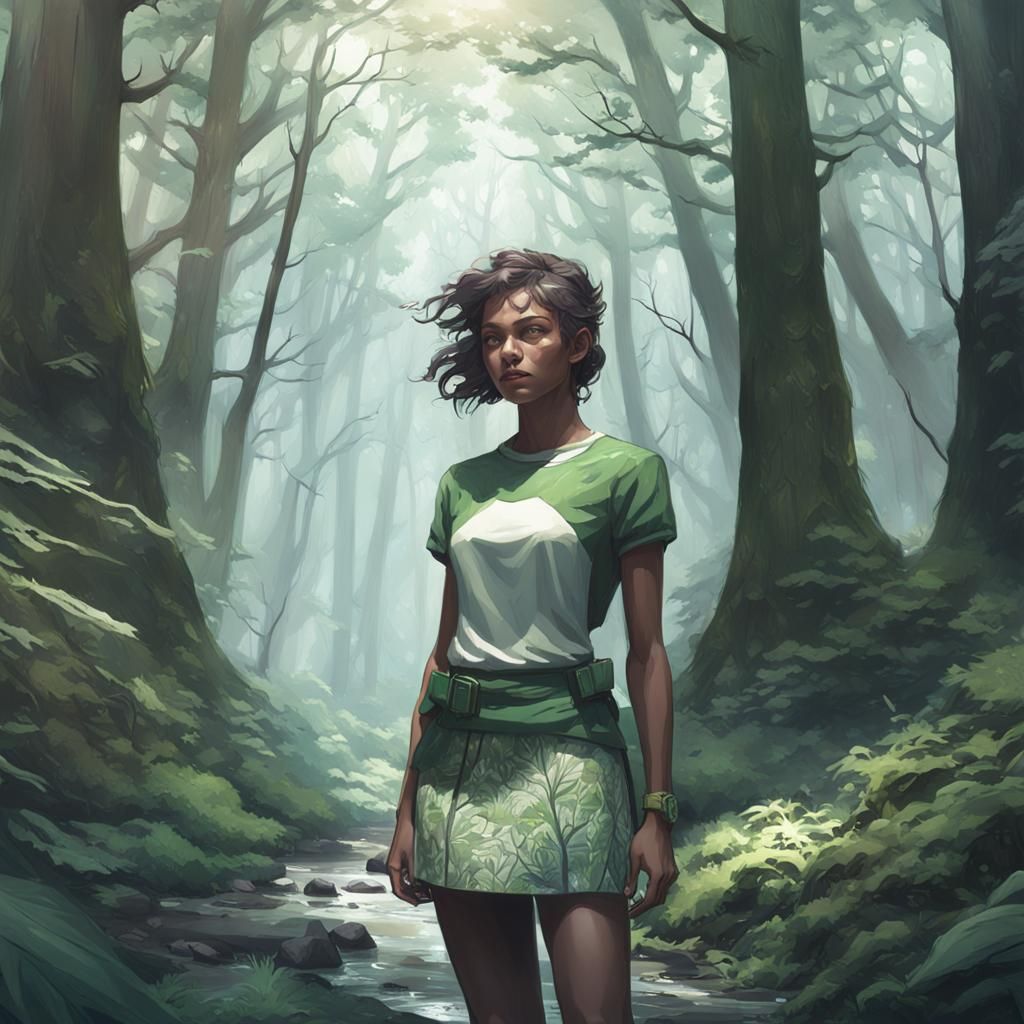 Lost in a forest 