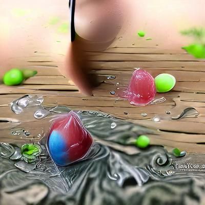 water balloon popping