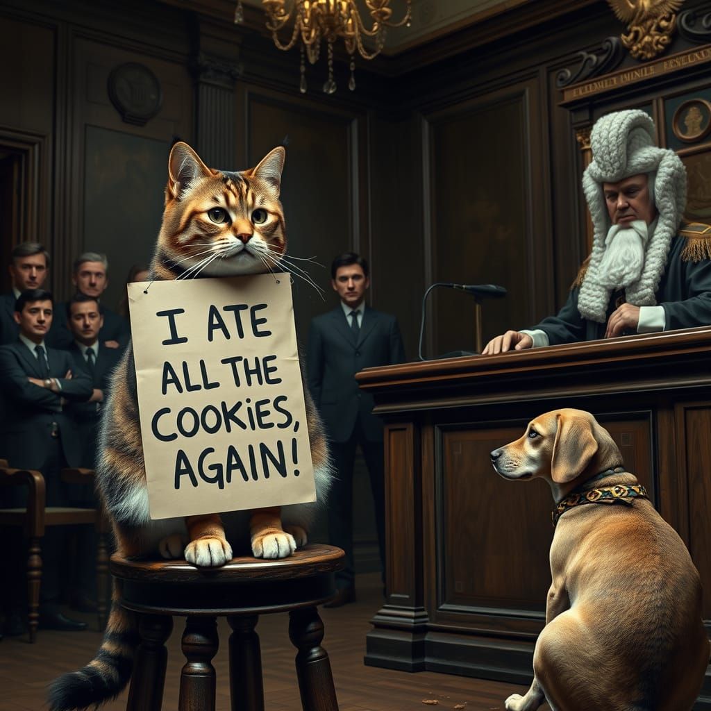 But is the prosecution barking up the wrong tree.  by @Hannah