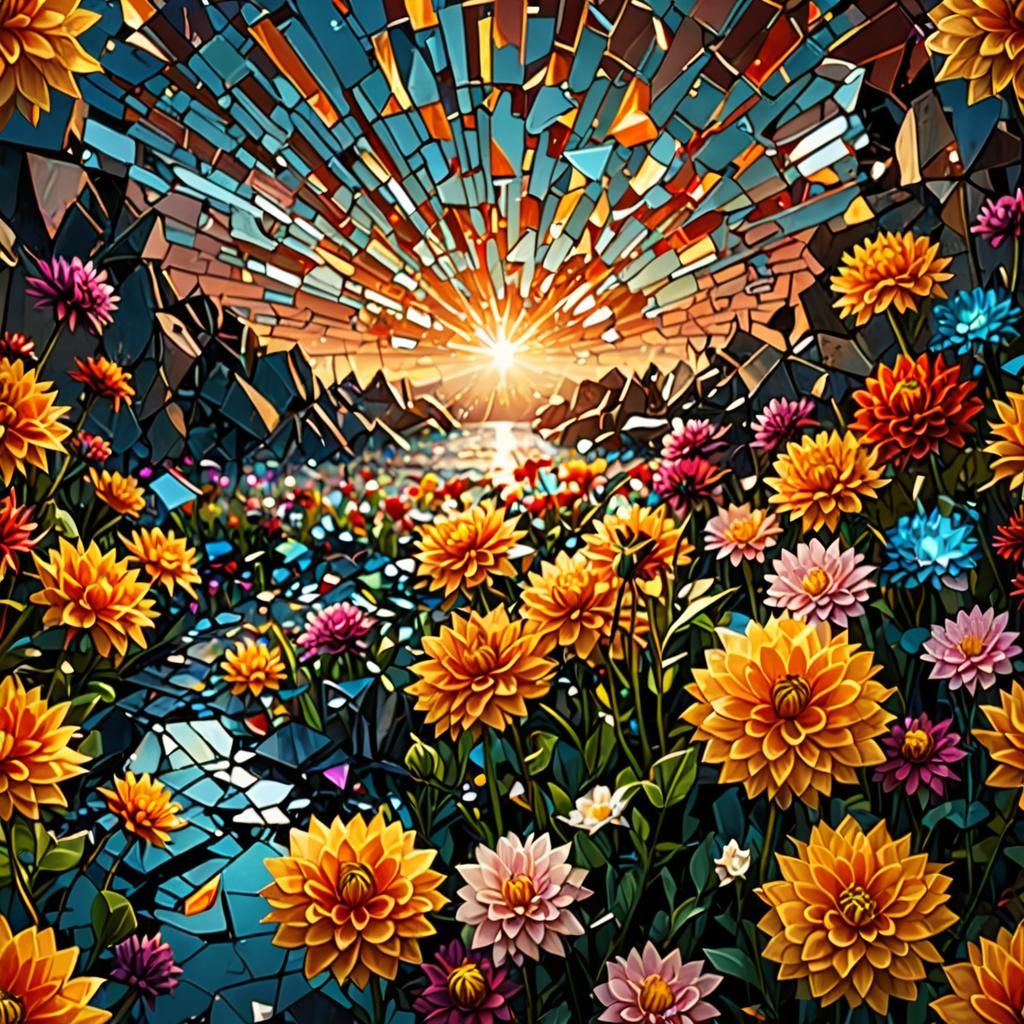 Shattered Sunset Dream