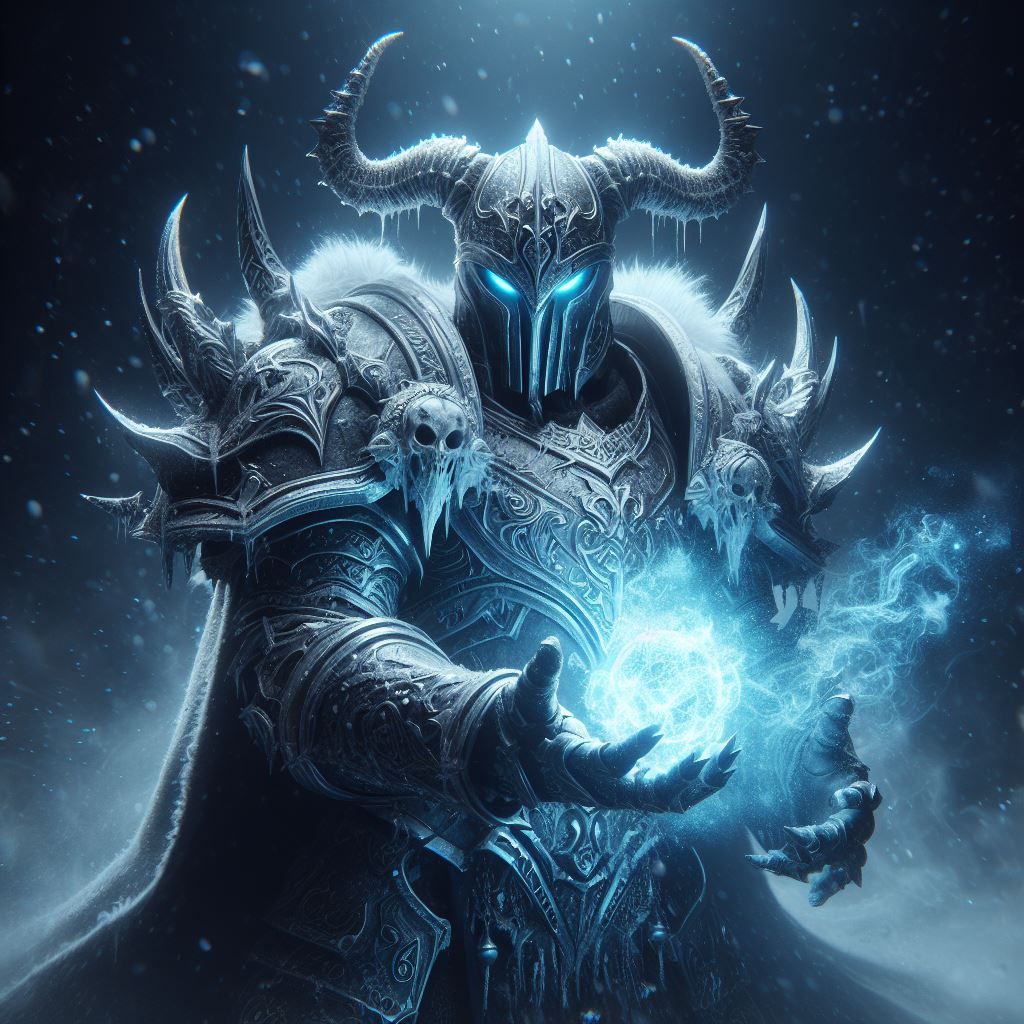 Death Knight - Frost - DALL·E 3 Edition