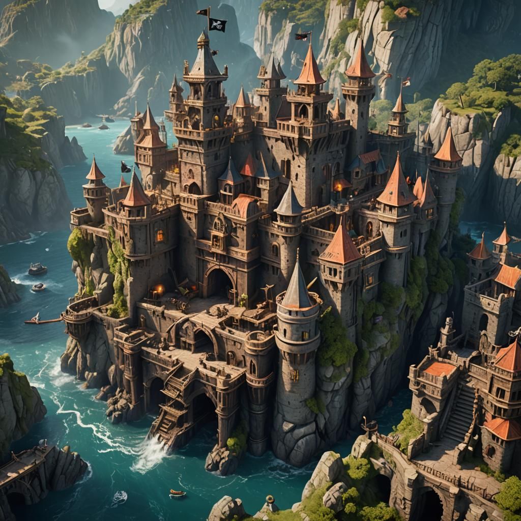 The pirate fortress