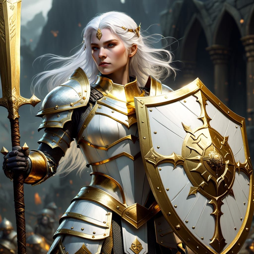 Ivory Warrioress   by @Sharonjoy
