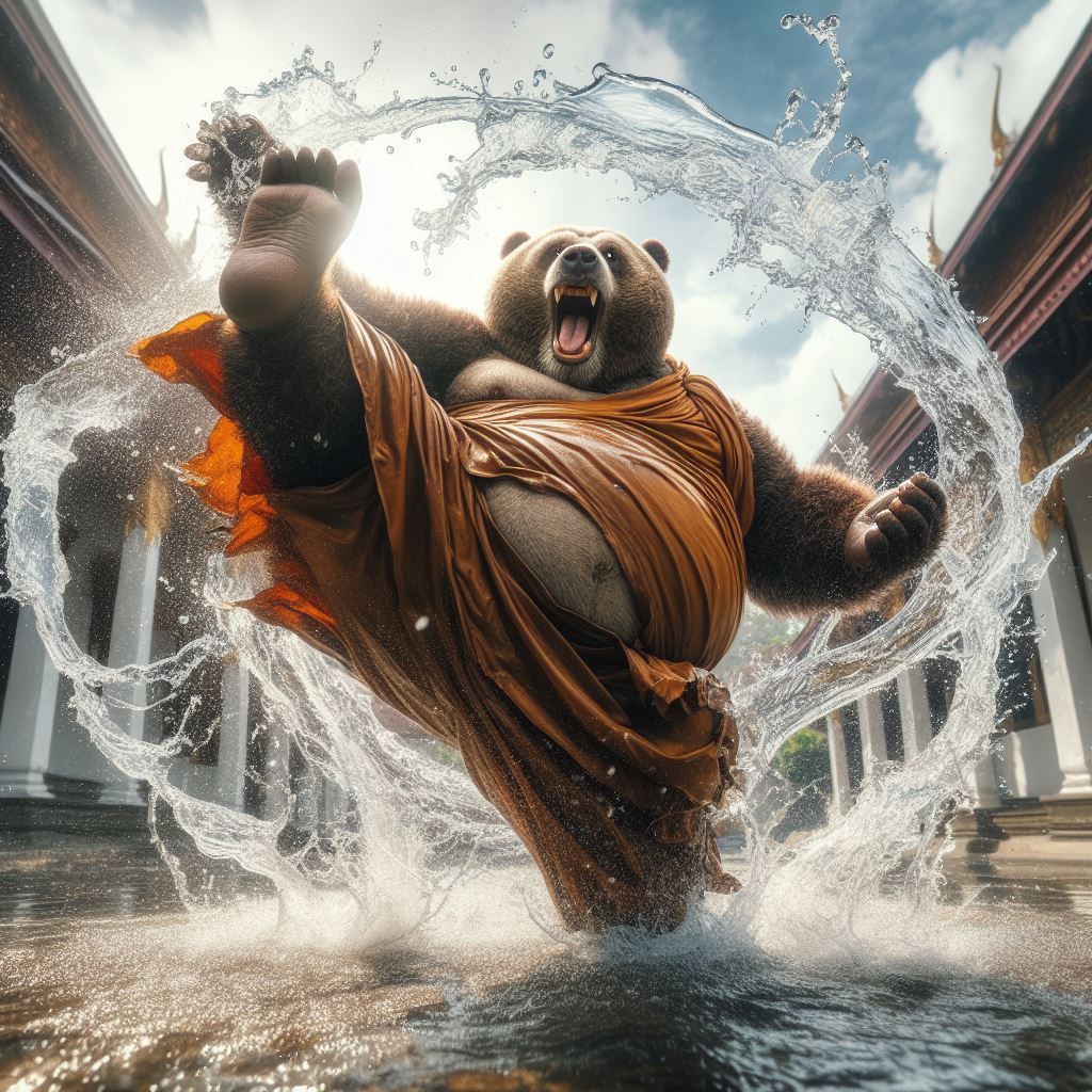 Bear Monk roundhouse