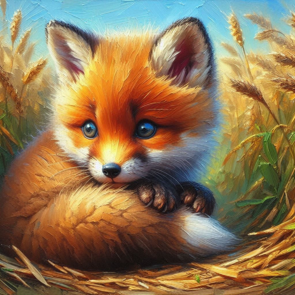 Cute fox
