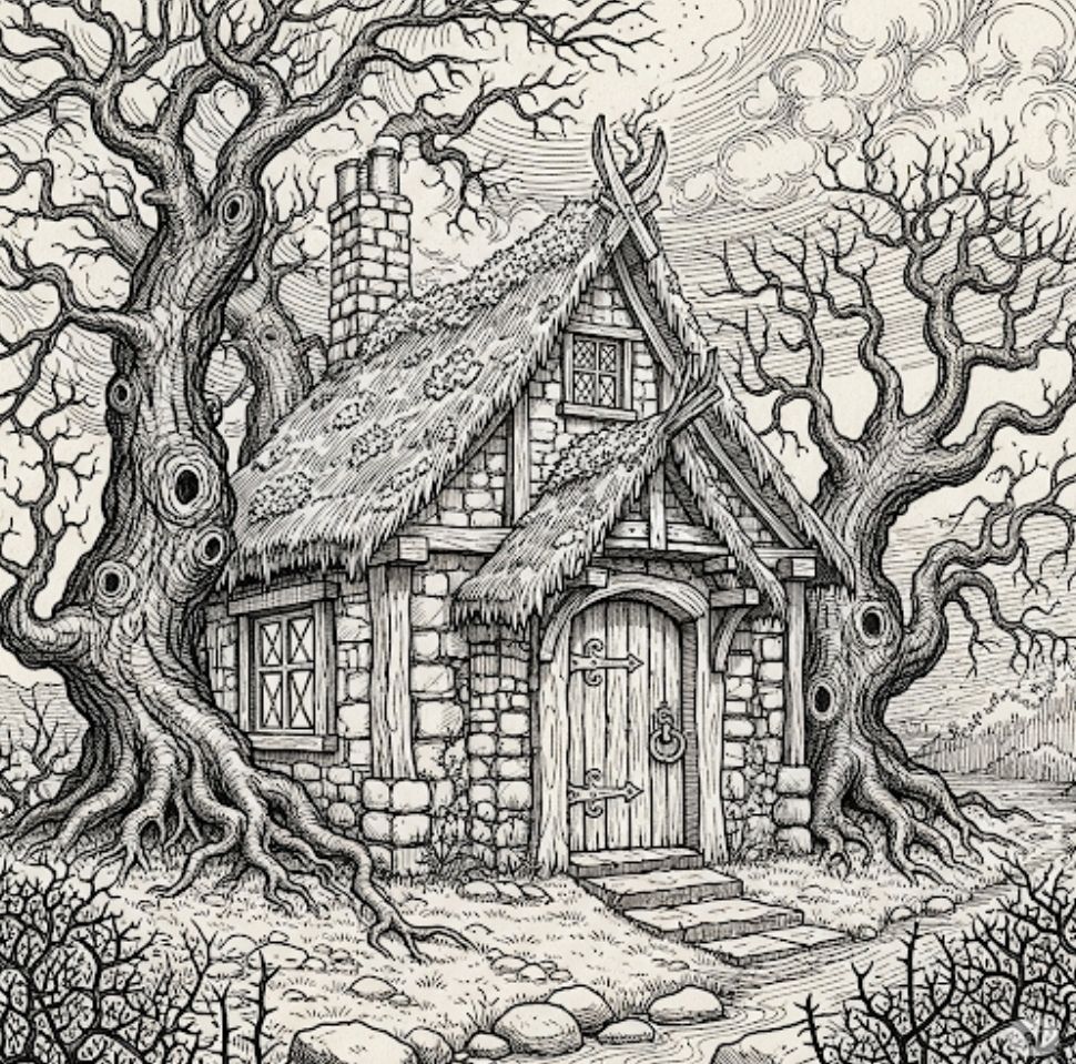 Village in Black/White #2