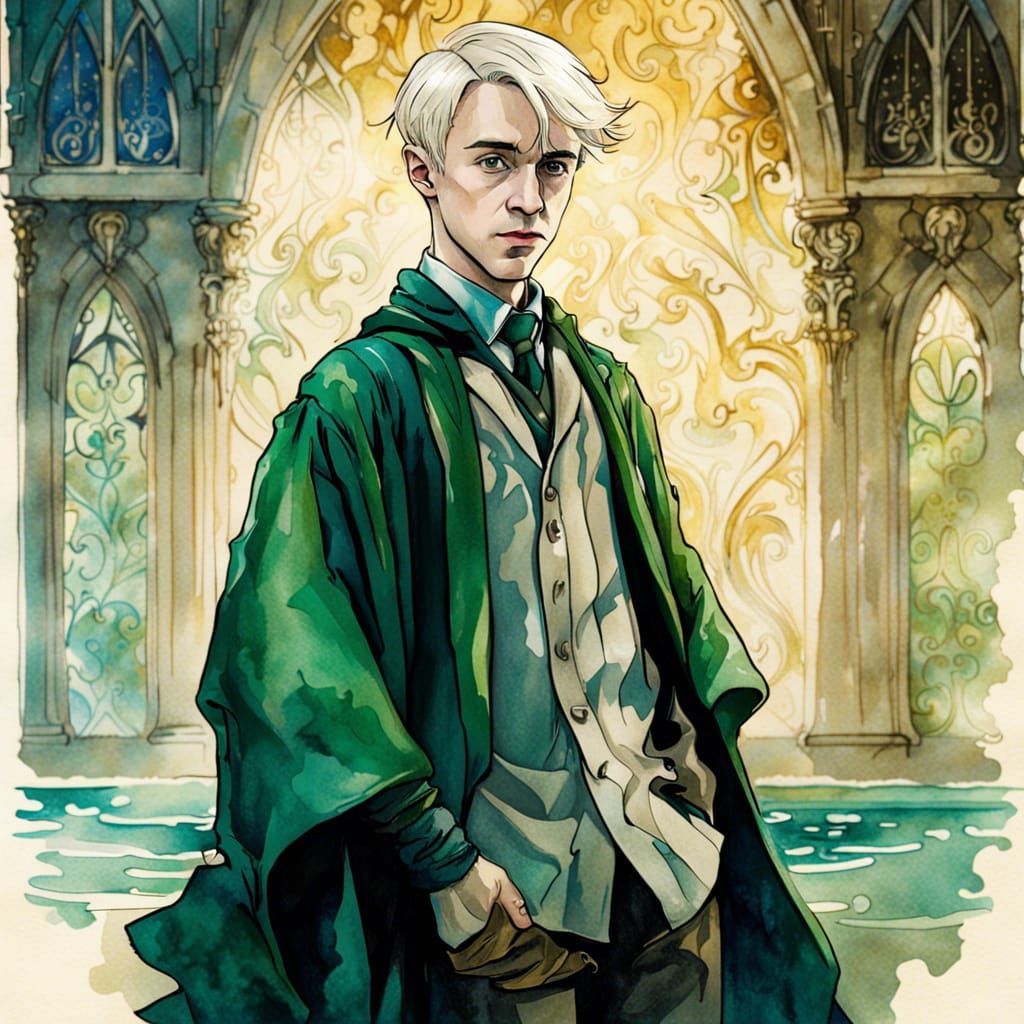 Draco Malfoy | Ink Painting